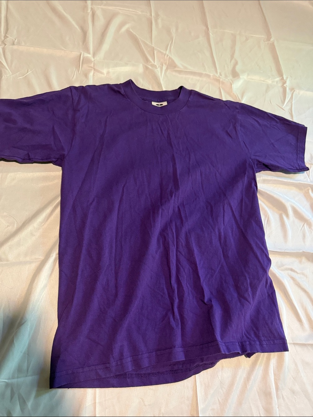 Mens Purple Crewneck T-Shirt